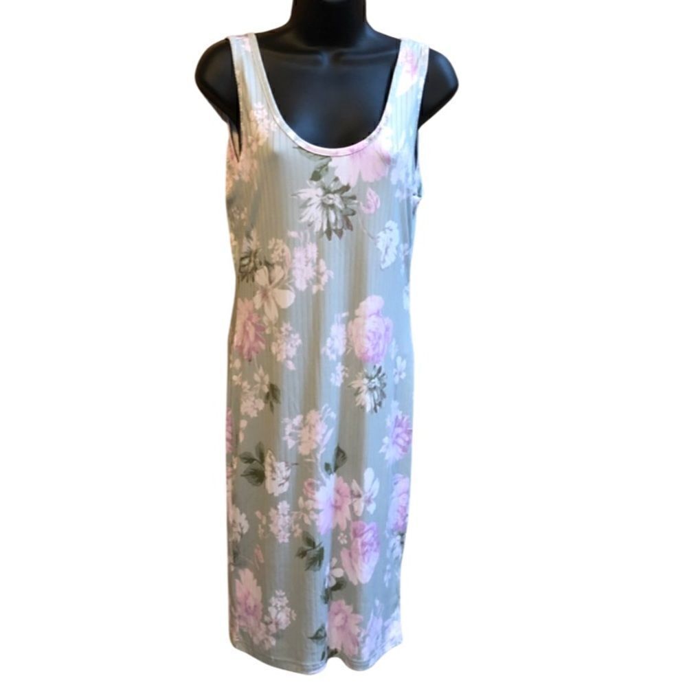Full Circle Trends Floral print Bodycon style dress | Women Size large